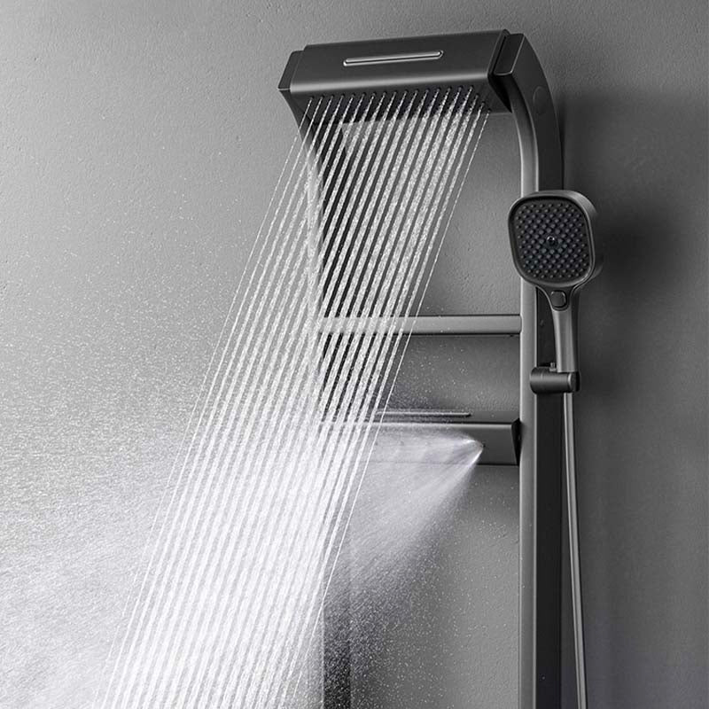 Boelon Digital Shower Set with Storage and Multi-Function Spray