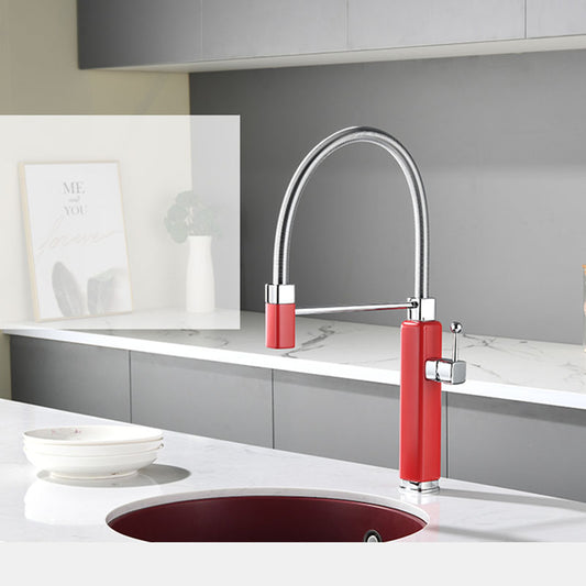 Boelon High-End Pull-Out Swivel Kitchen Faucet