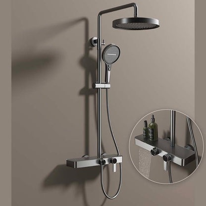 Boelon Modern Knob-Controlled Multifunctional Shower System