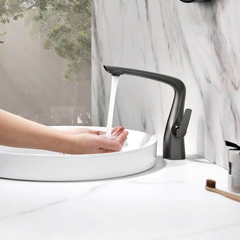 Boelon Modern Single Handle Vessel Bathroom Faucet