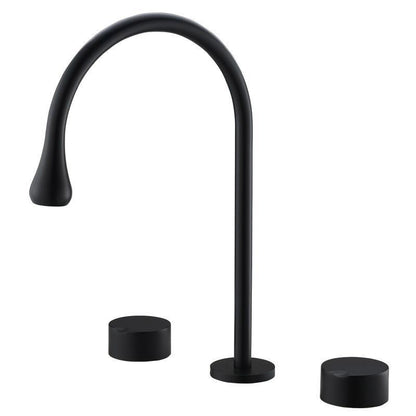 Boelon Three-Hole Basin Faucet with Dual Handles