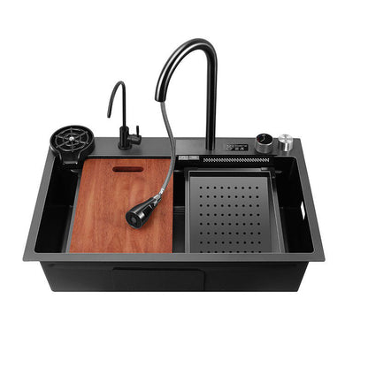 Boelon Waterfall Kitchen Sink With Digital Display